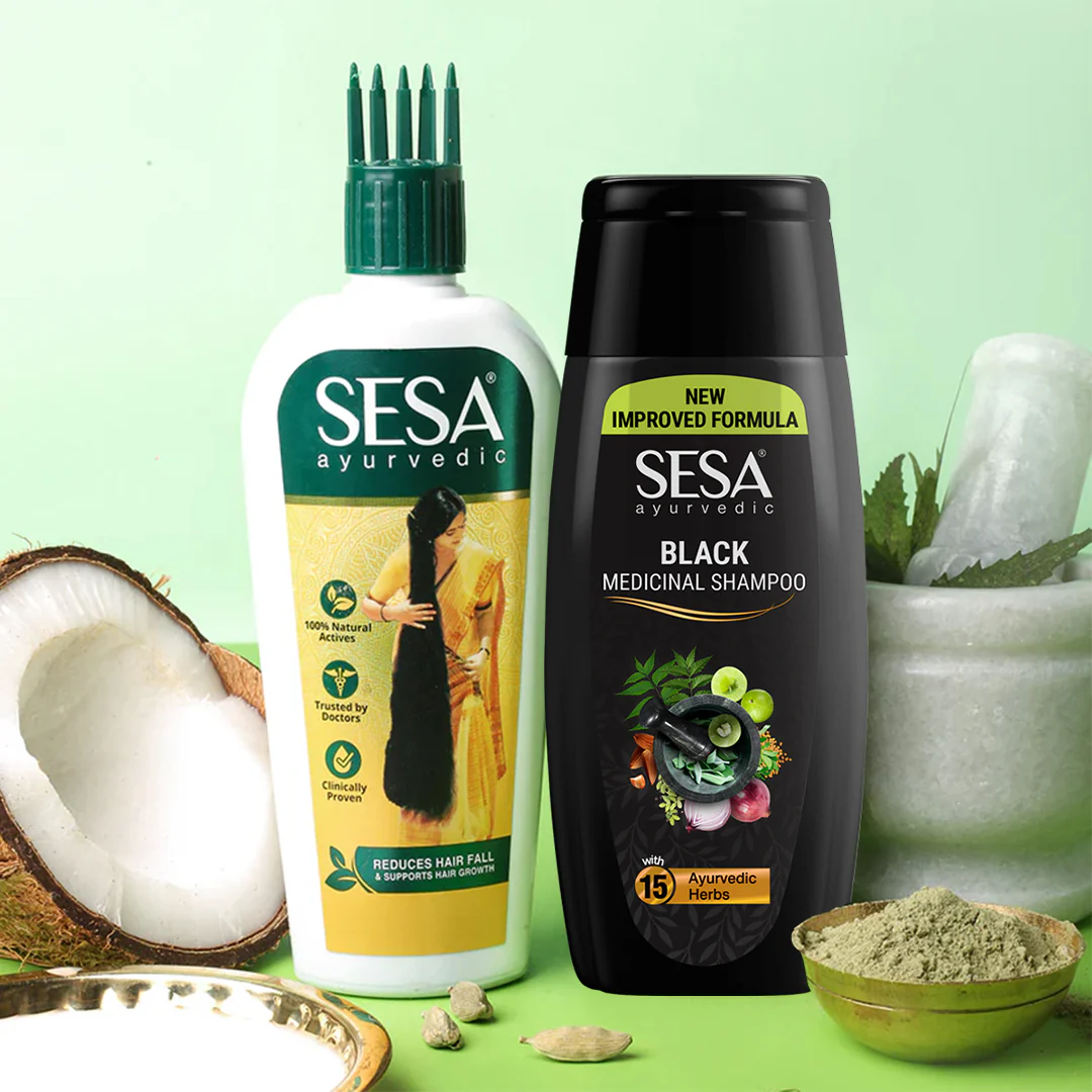 SESA Ayurvedic Anti Hair Fall Combo