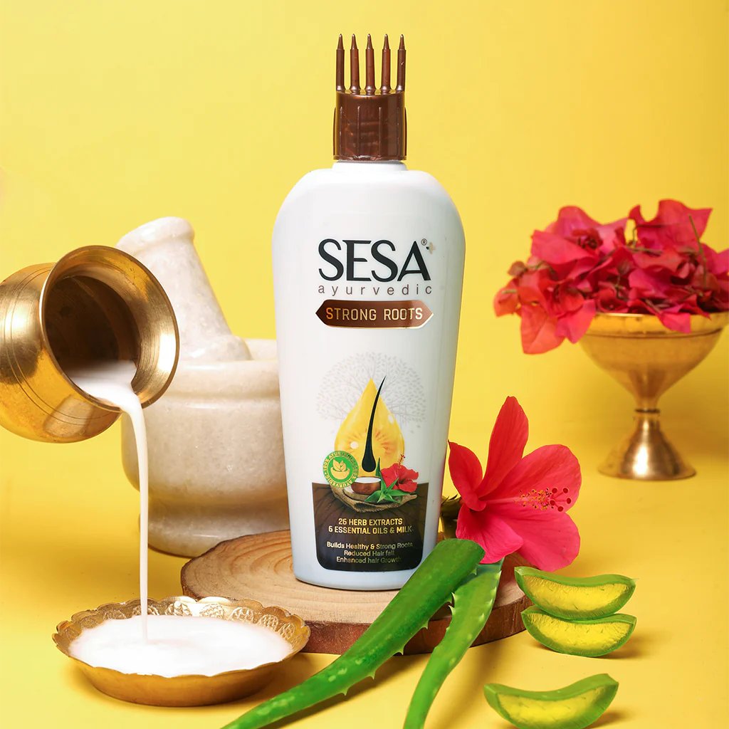 SESA Ayurvedic Strong Roots Hair Oil 