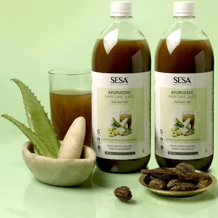 Sesa Ayurvedic Hair Care Juice For Hair Fall Control & Hair Growth